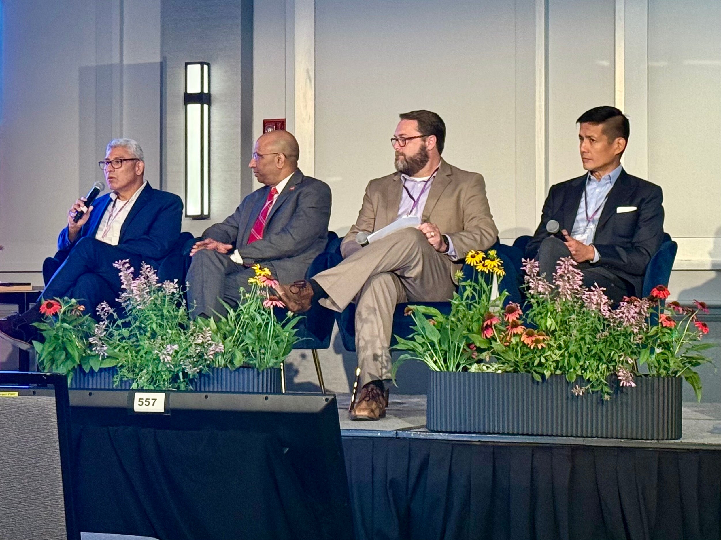 Chancellor Salgado Shares Expertise During Panel Discussion at AWS Imagine
