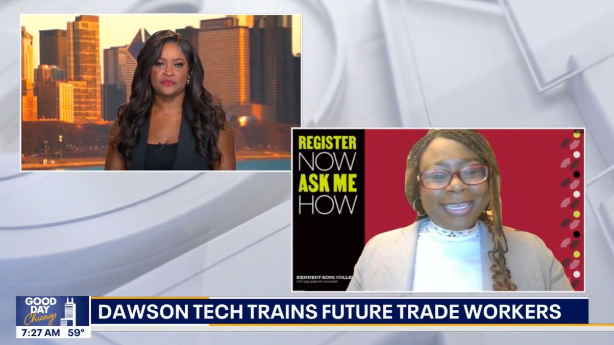 Fox Chicago reports: Don't Overlook the Trades, Consider Dawson Tech for Entry into the Skilled Trades