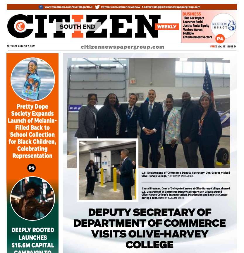 Deputy Secretary of Department of Commerce Visits Olive-Harvey College