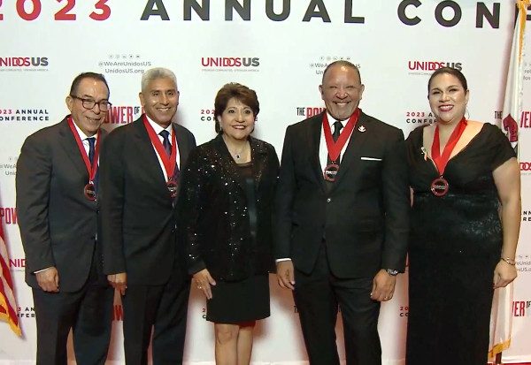 Chancellor Salgado Honored With Maclovio Barraza Award for Leadership at UnidosUS Annual Conference